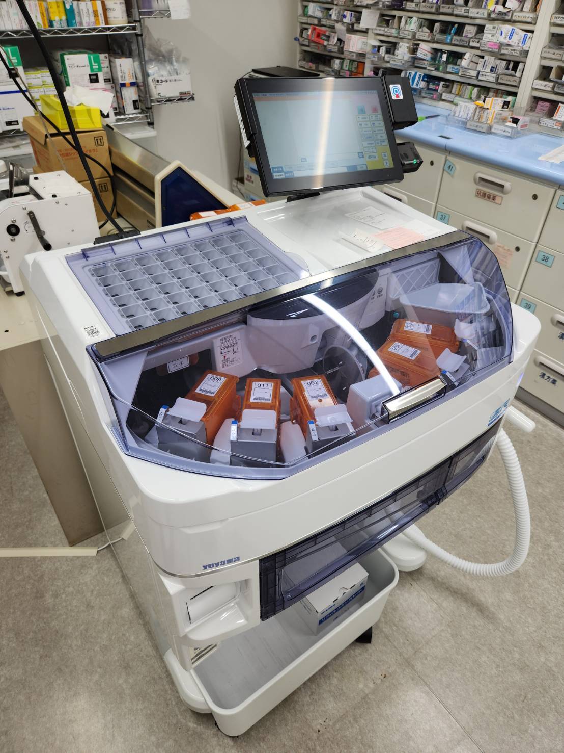 最新機器を導入しました